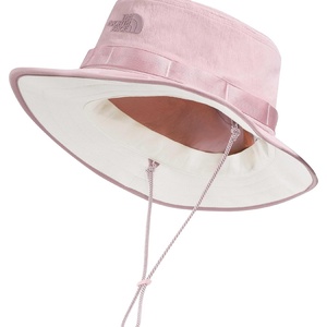The North Face Class V Brimmer – Lightweight Summer Bucket Hat for Men & Women, UPF 40+ Protection, Chin Strap(Metal Pink)